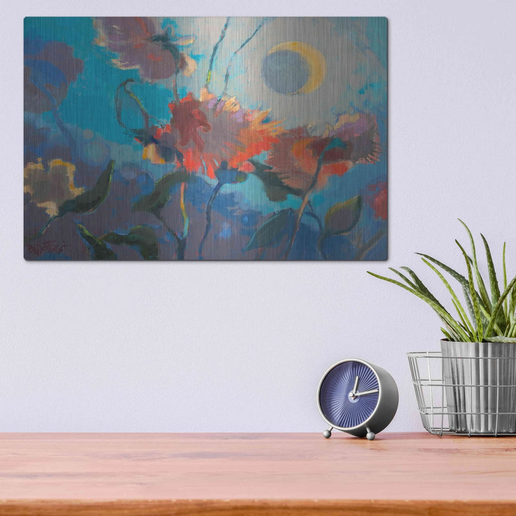 'Dahlia Moonglow' by Beth Forst – Metal Wall Art, 16x12 room view