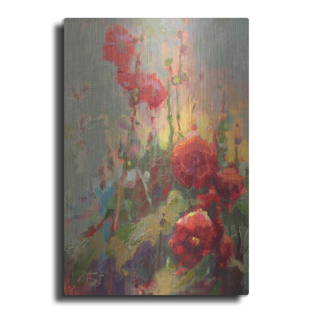 'Hannah’s Cherry Bomb' by Beth Forst – Metal Wall Art