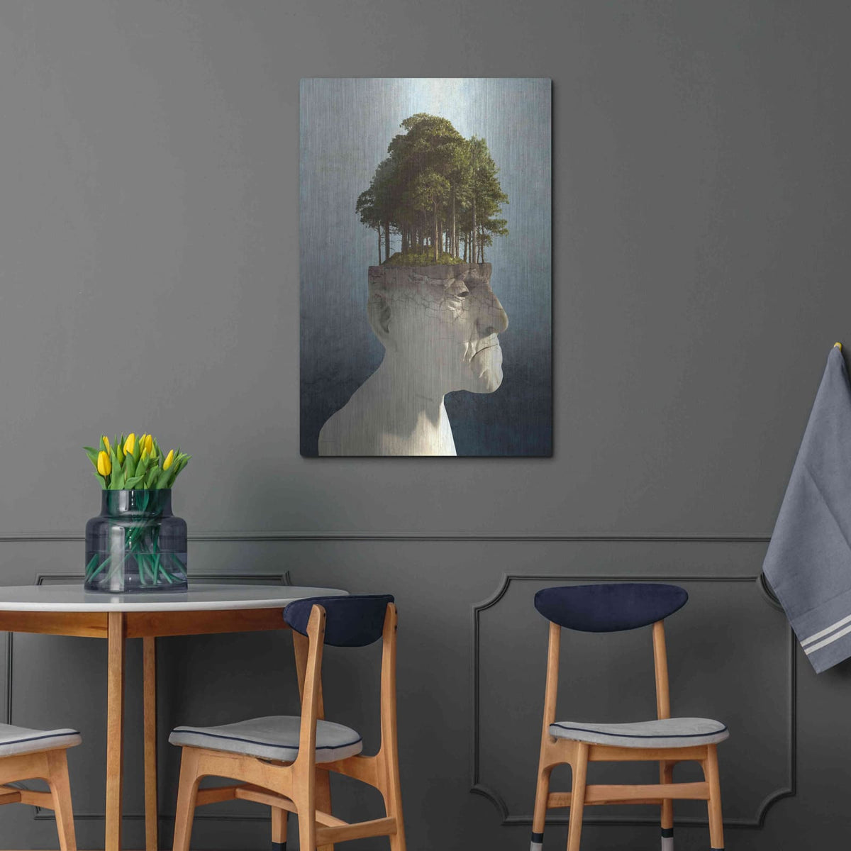 'Personal Growth' by Cynthia Decker – Metal Wall Art, 24x36 room view