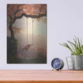 'Tree Swing' by Cynthia Decker – Metal Wall Art, 12x16 room view