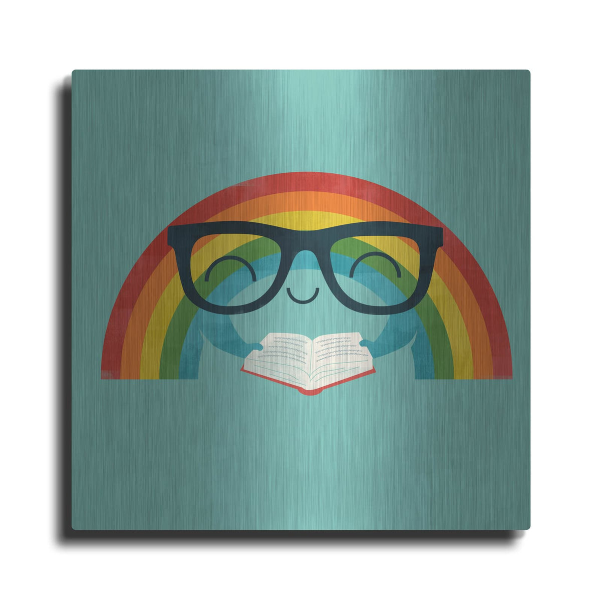 'Brainbow' by Jay Fleck – Metal Wall Art
