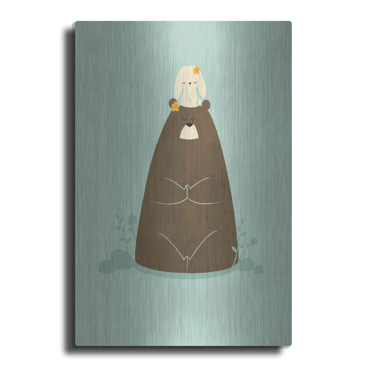 'Namaste' by Jay Fleck – Metal Wall Art