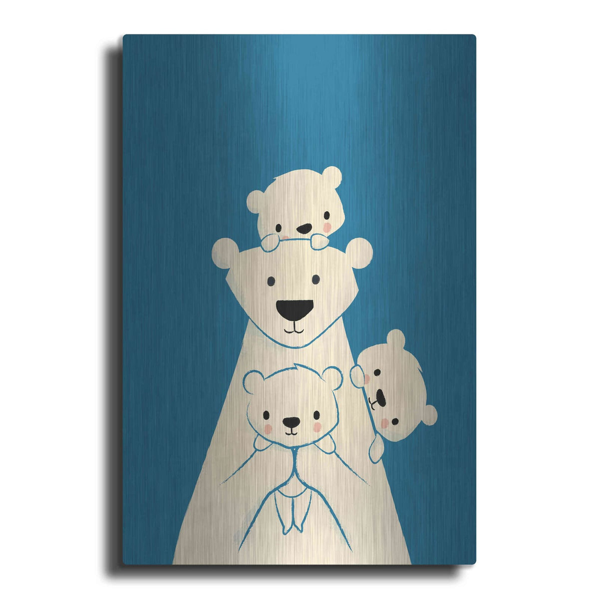 'Papa Bear' by Jay Fleck – Metal Wall Art