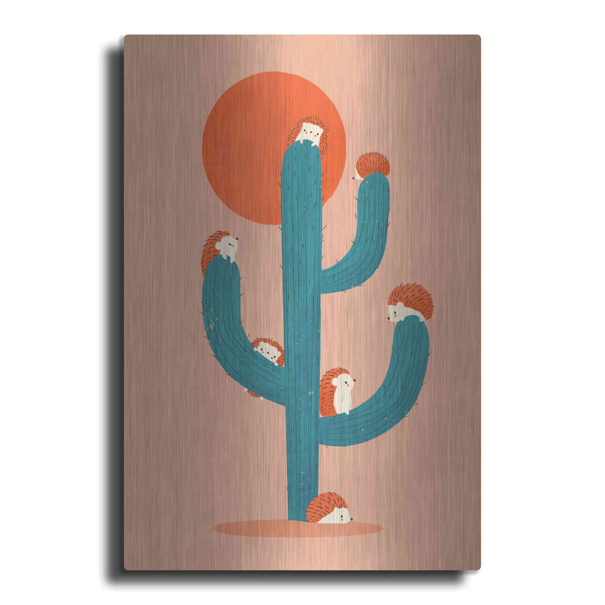 'Prickly' by Jay Fleck – Metal Wall Art