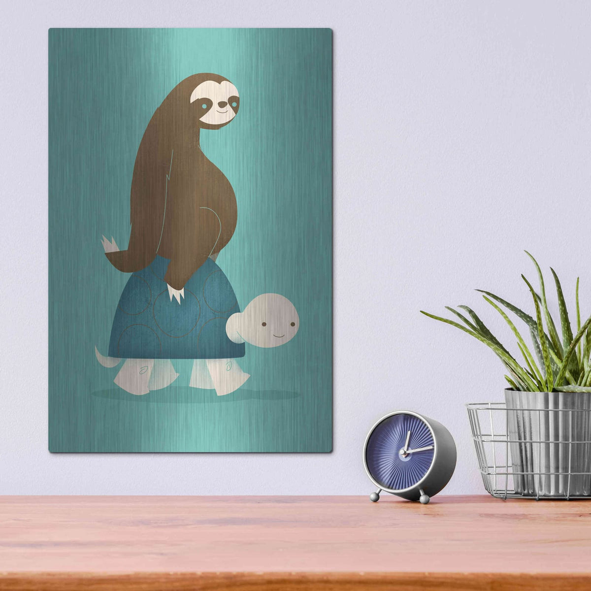 'Slow Ride' by Jay Fleck – Metal Wall Art, 12x16 room view