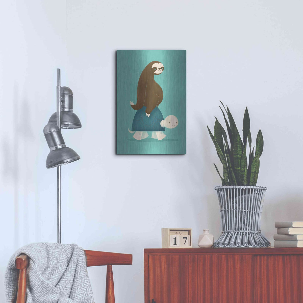 'Slow Ride' by Jay Fleck – Metal Wall Art, 16x24 room view