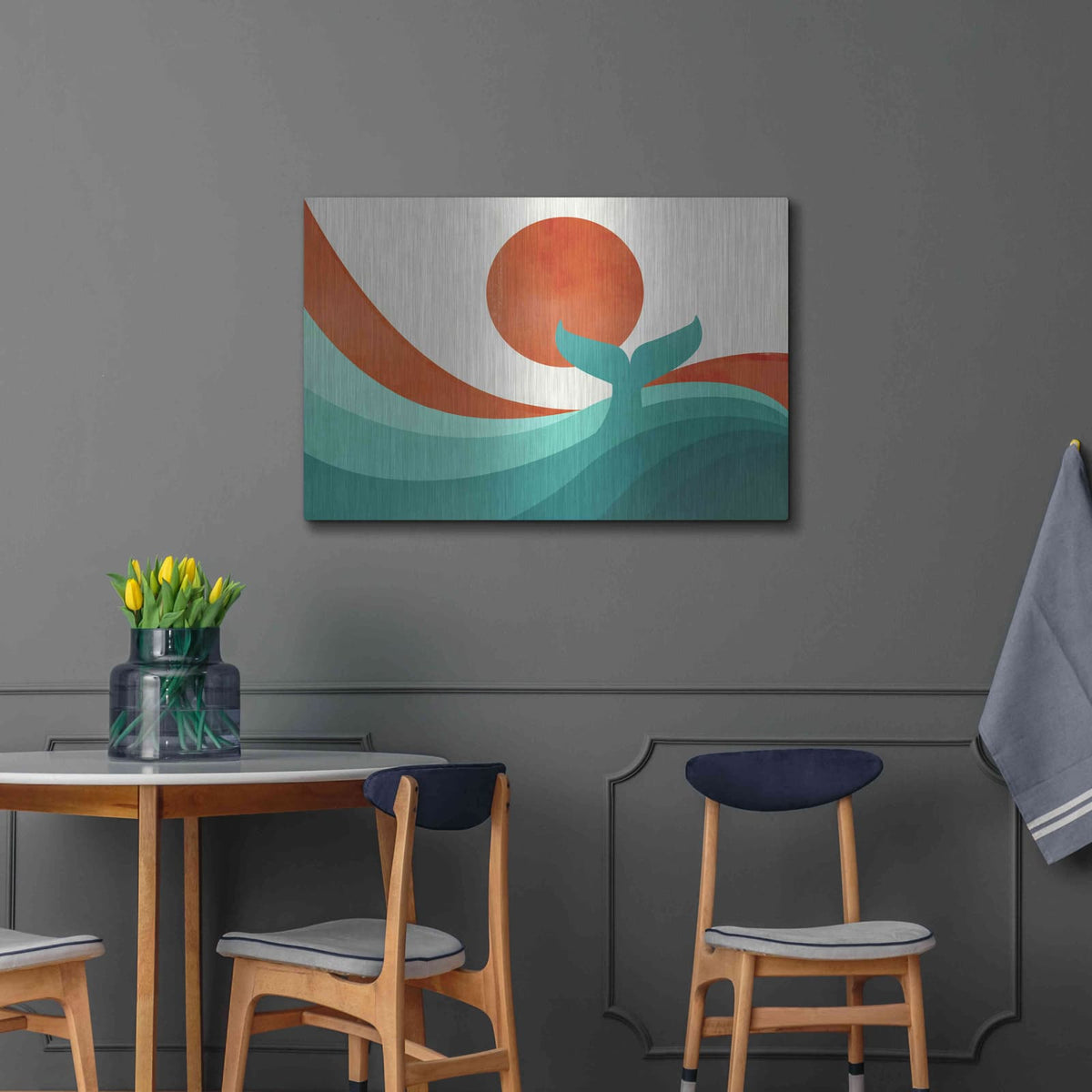 'Wave (Day)' by Jay Fleck – Metal Wall Art, 36x24 room view