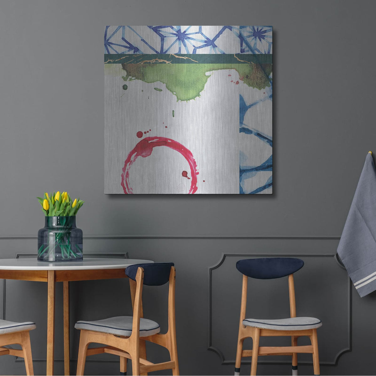 'Agenais 1' by Louis Duncan – Metal Wall Art, 36x36 room view