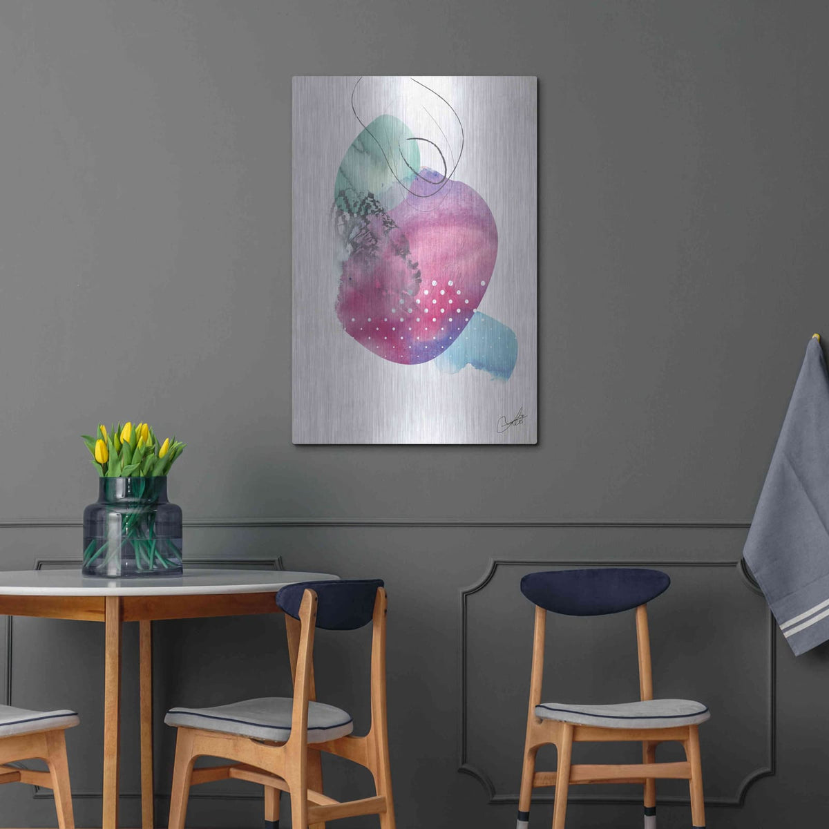 'Cultural Reflection No. 2' by Louis Duncan – Metal Wall Art, 24x36 room view