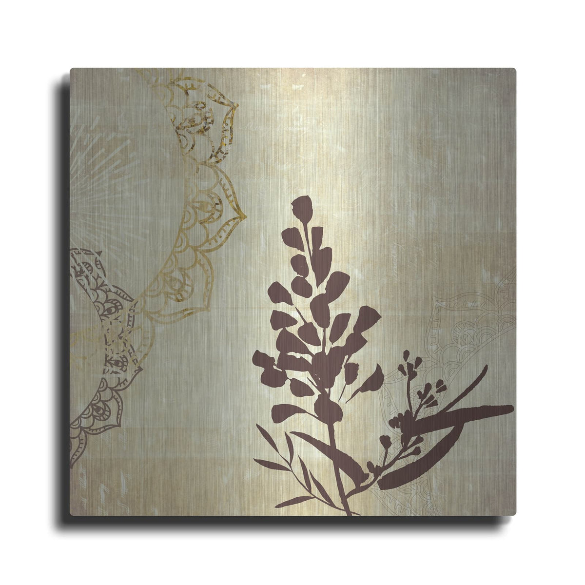 'Henna Highlights 2' by Louis Duncan – Metal Wall Art