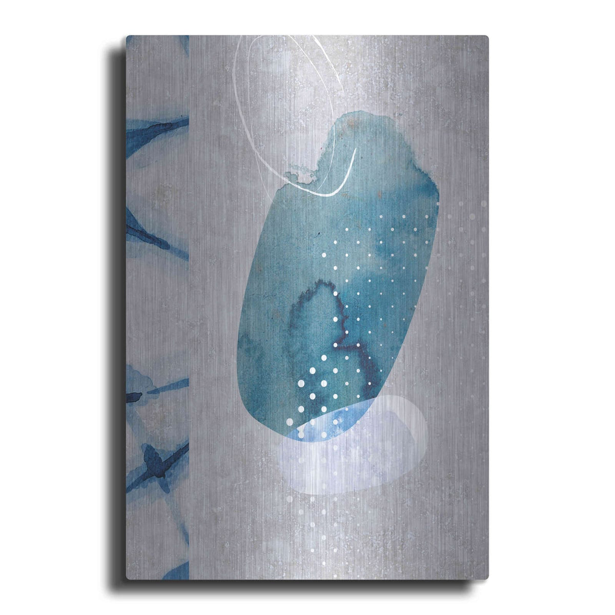 'Indigo Haze No. 2' by Louis Duncan – Metal Wall Art