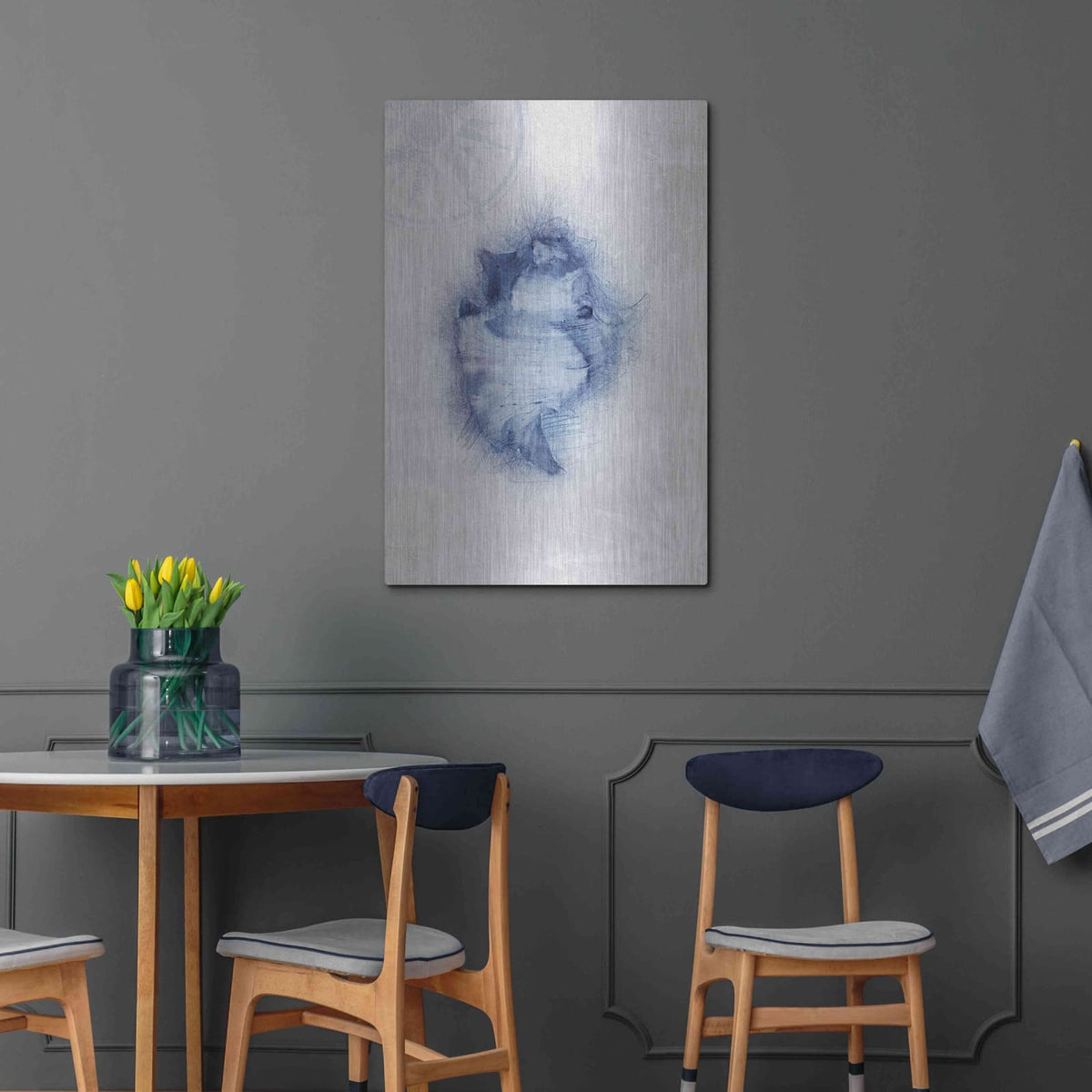 'Ocean Memories 1' by Louis Duncan – Metal Wall Art, 24x36 room view