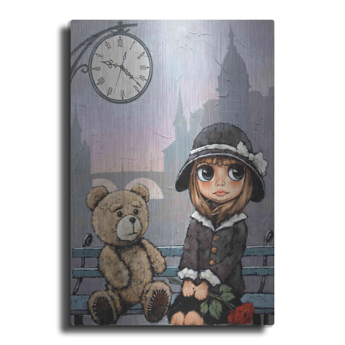 'Appointment with Bear' by Alexander Gunin – Metal Wall Art