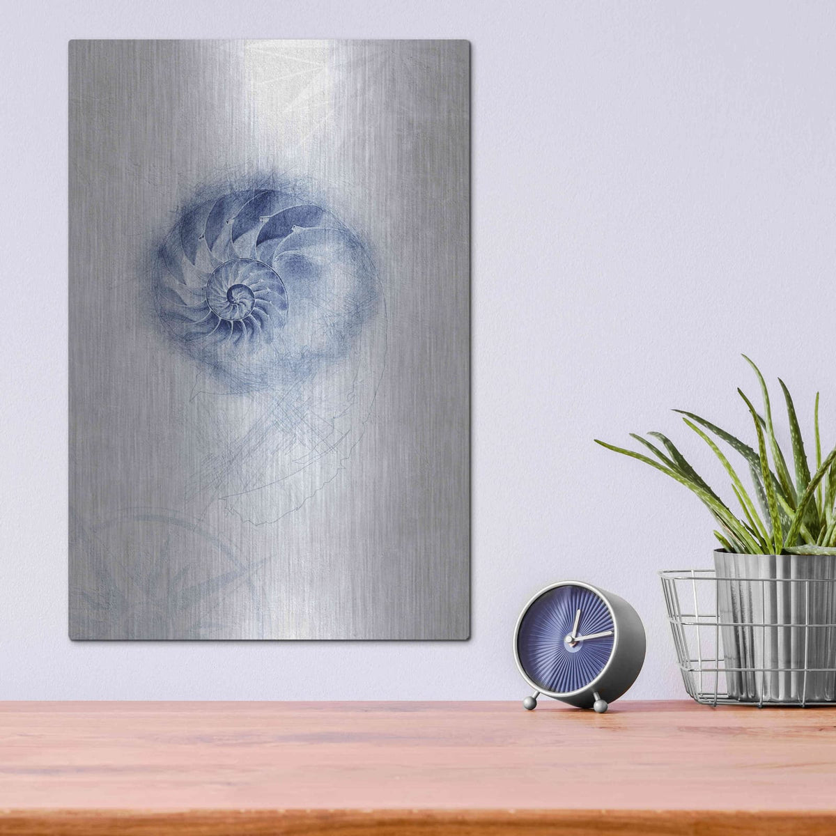 'Ocean Memories 2' by Louis Duncan – Metal Wall Art, 12x16 room view