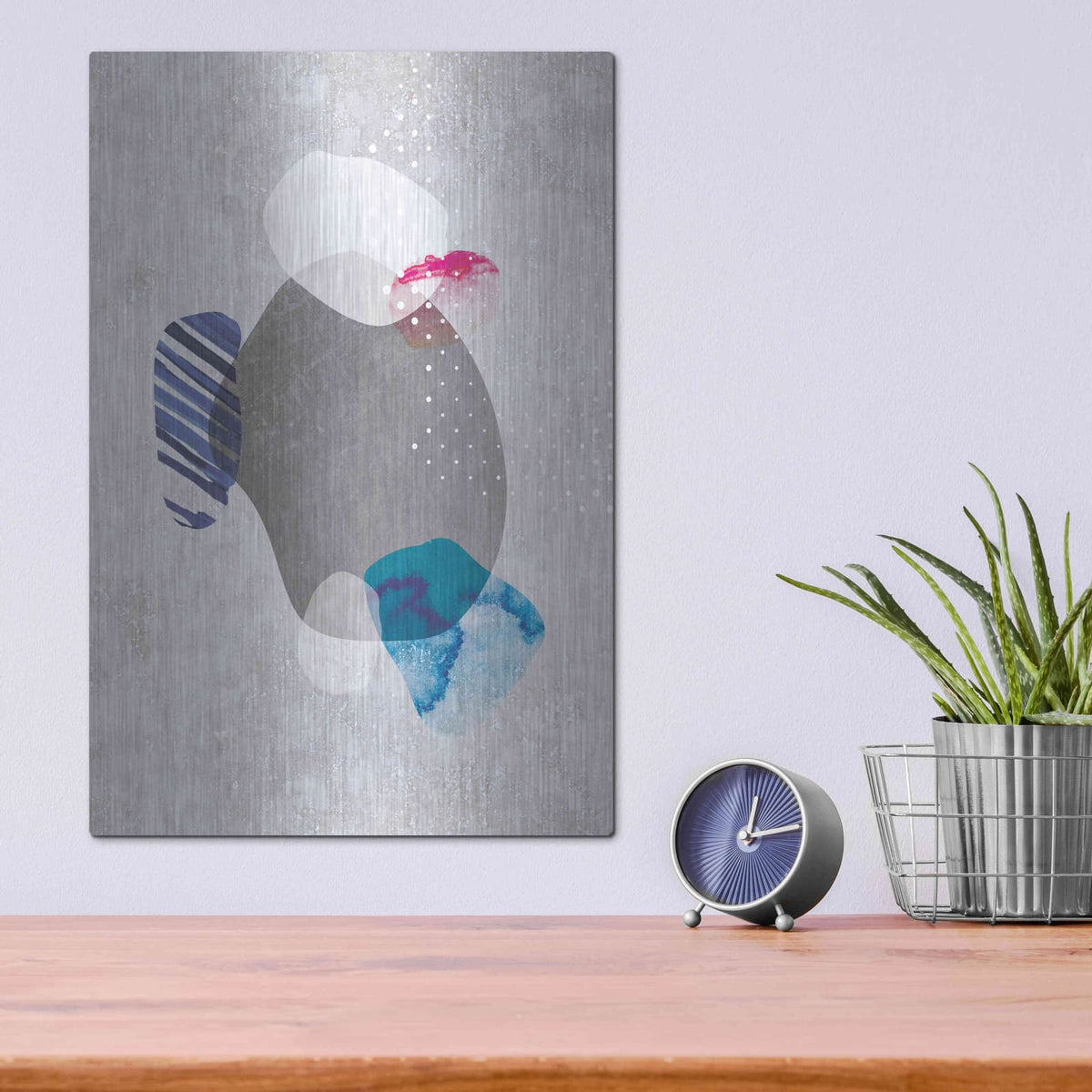 'Tidal Impressions No. 2' by Louis Duncan – Metal Wall Art, 12x16 room view