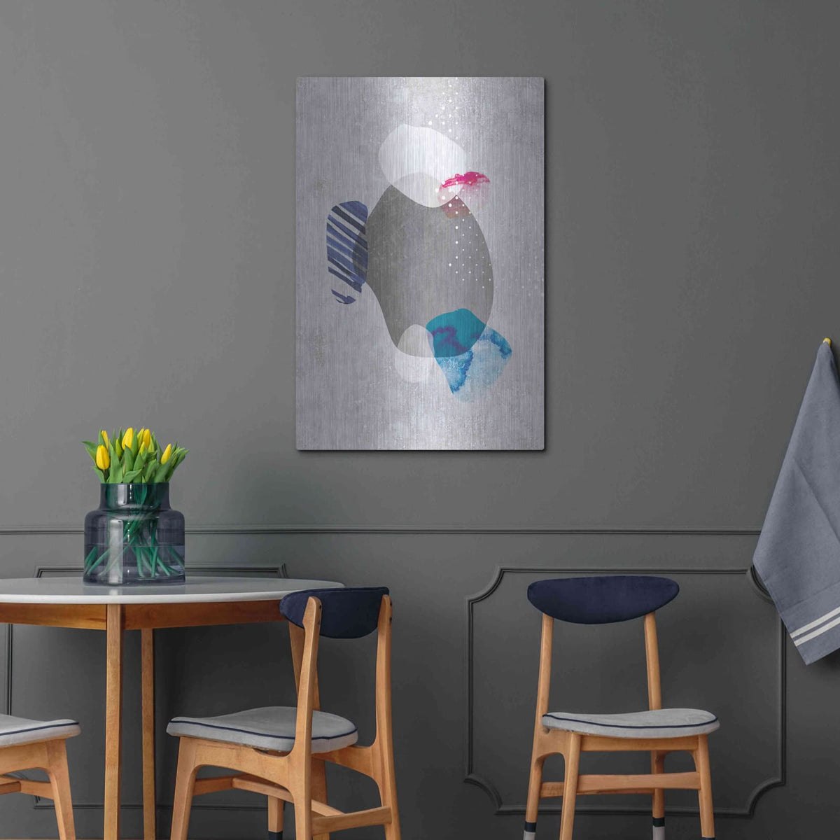 'Tidal Impressions No. 2' by Louis Duncan – Metal Wall Art, 24x36 room view