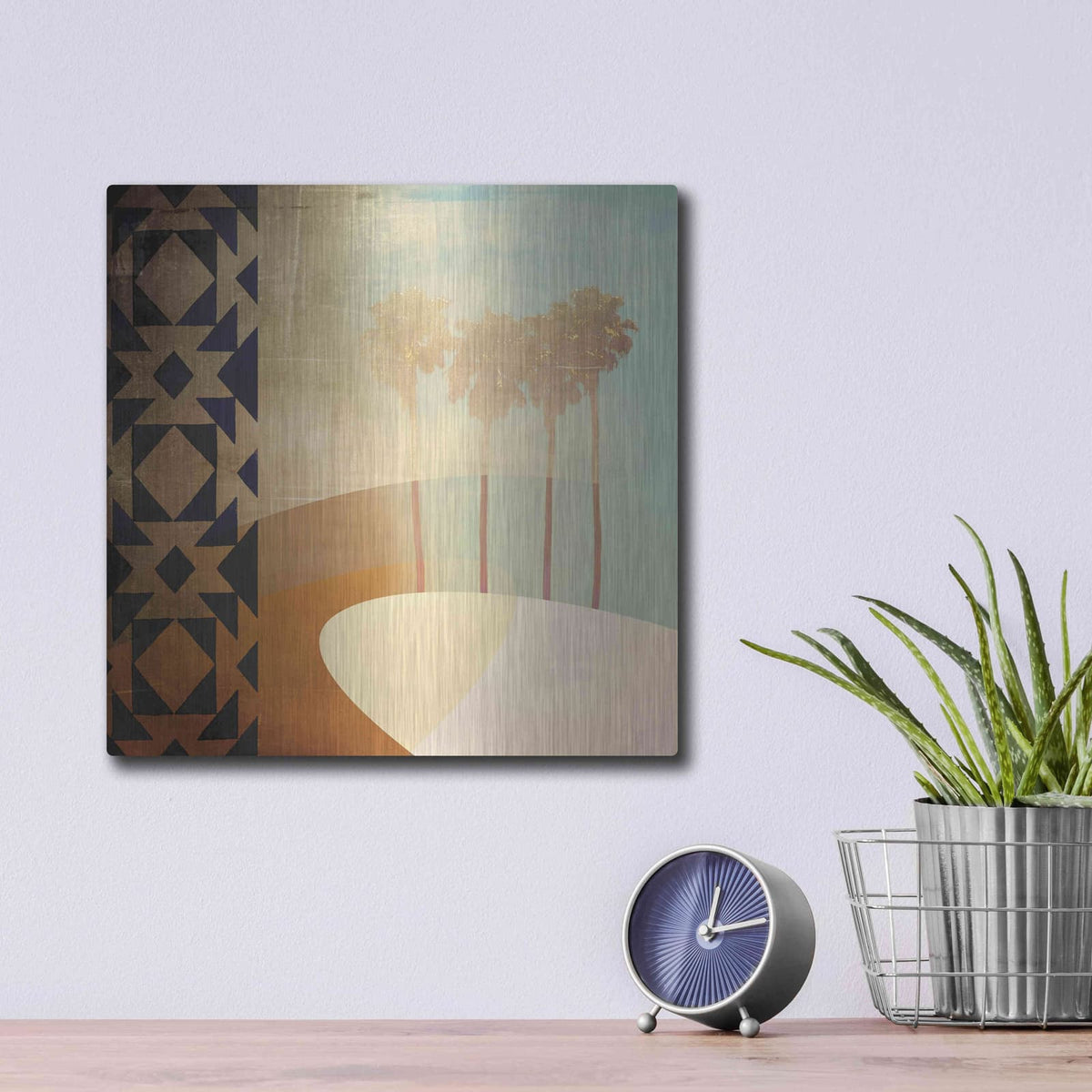 'Tropic Two' by Louis Duncan – Metal Wall Art, 12x12 room view