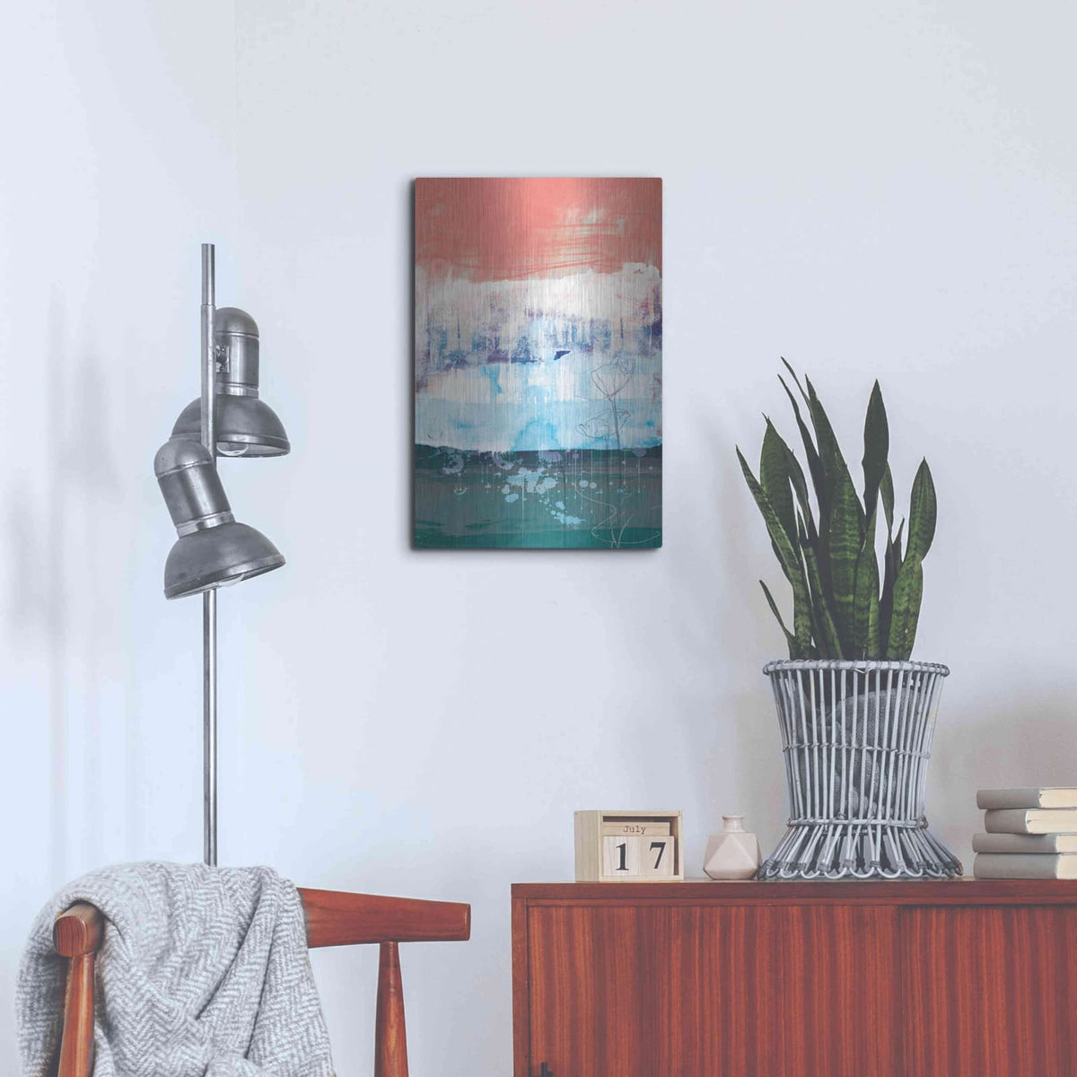 'Unexpected Bloom No. 1' by Louis Duncan – Metal Wall Art, 16x24 room view