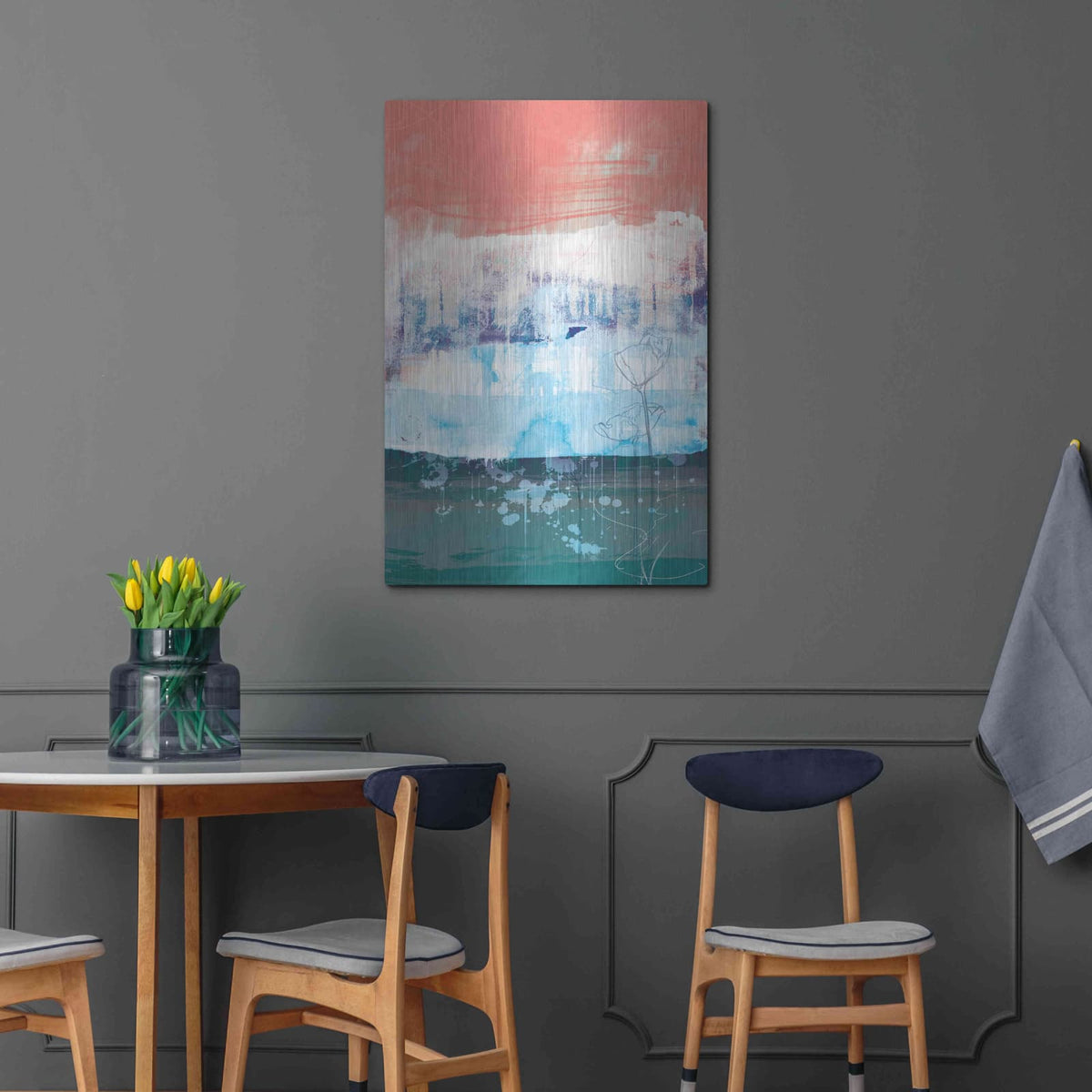 'Unexpected Bloom No. 1' by Louis Duncan – Metal Wall Art, 24x36 room view
