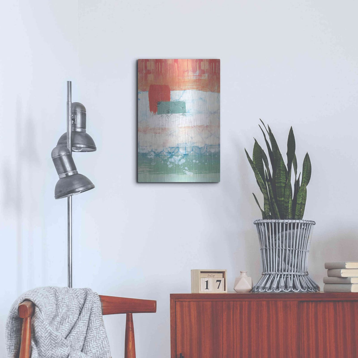 'Unexpected Bloom No. 2' by Louis Duncan – Metal Wall Art, 16x24 room view