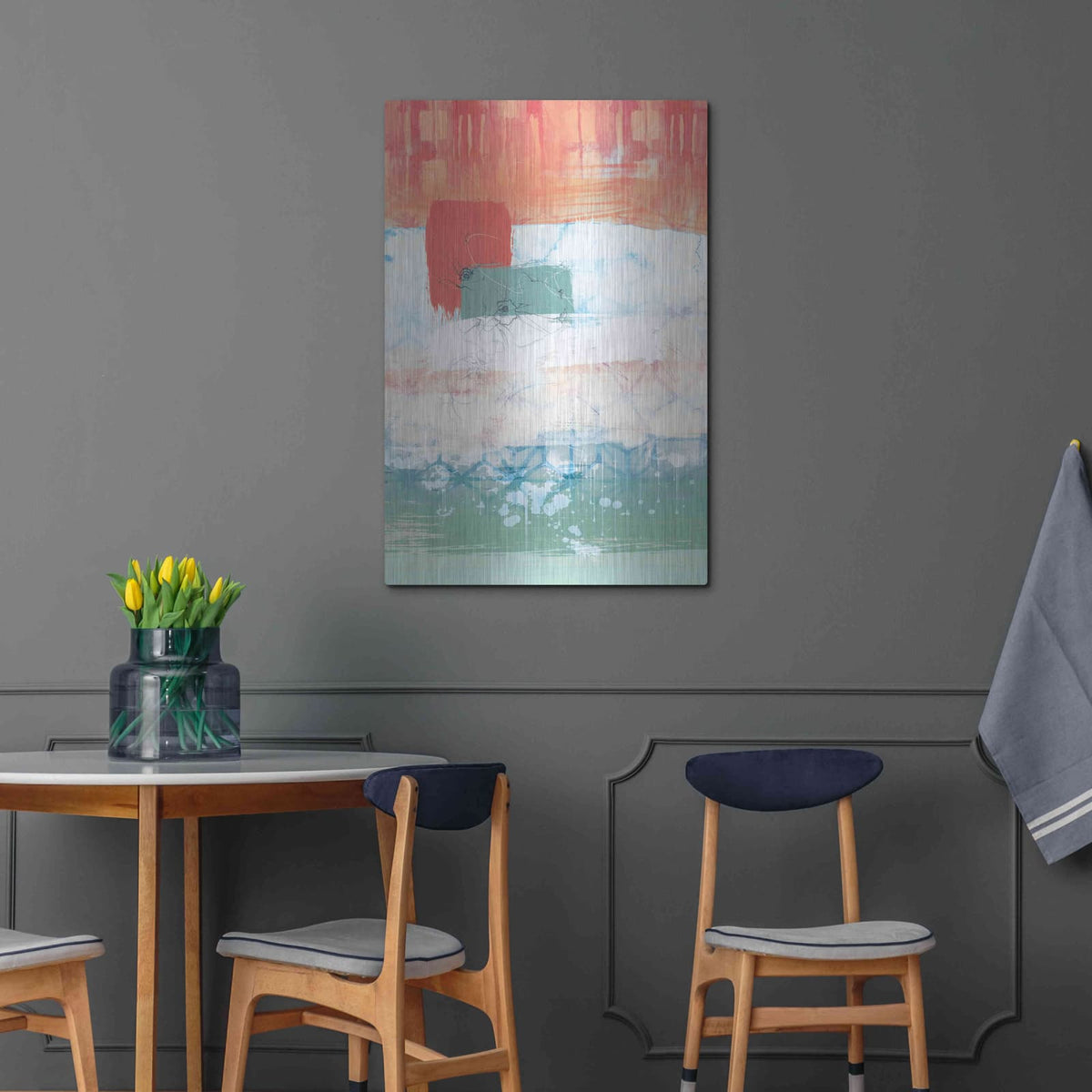 'Unexpected Bloom No. 2' by Louis Duncan – Metal Wall Art, 24x36 room view