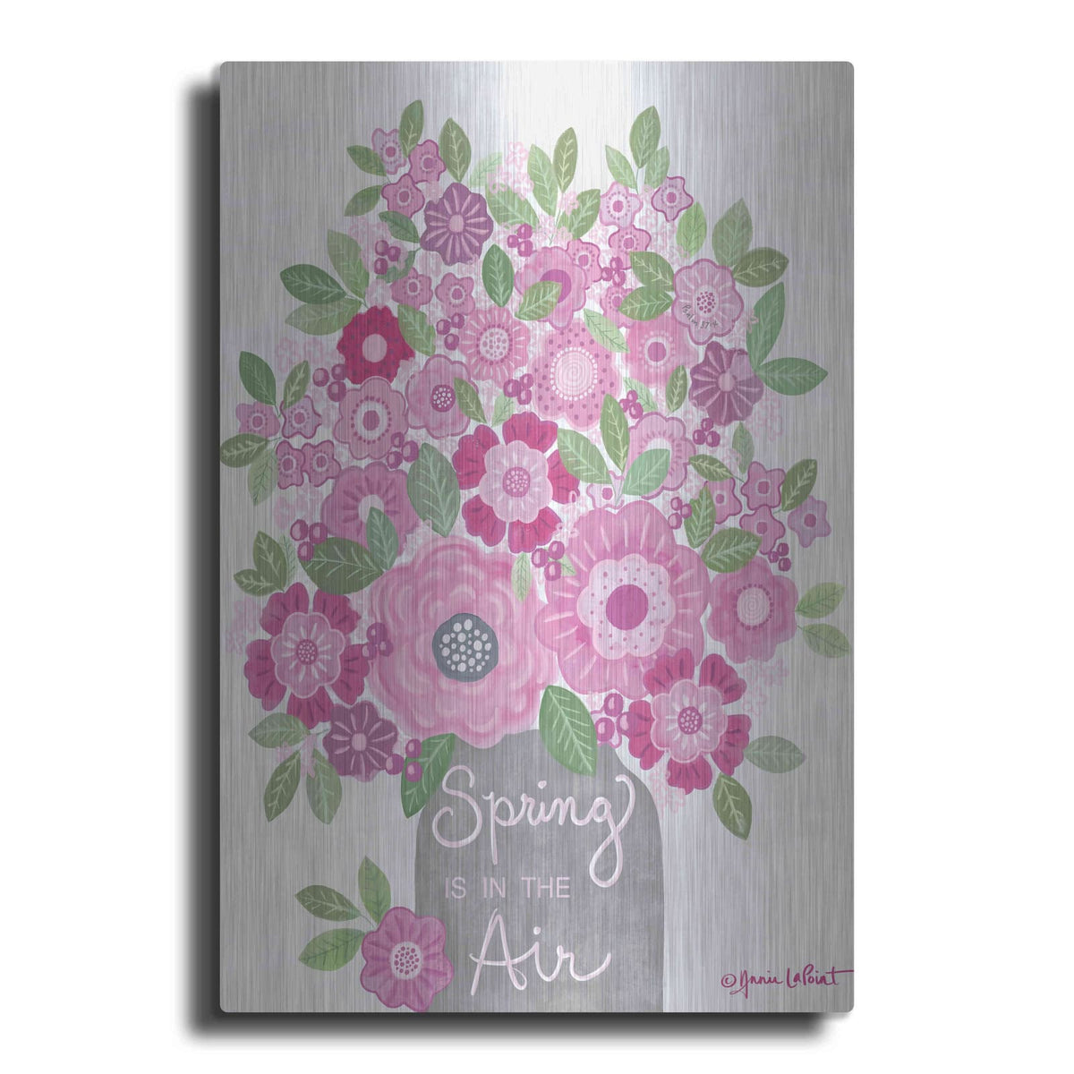 'Spring is in the Air' by Annie LaPoint – Metal Wall Art