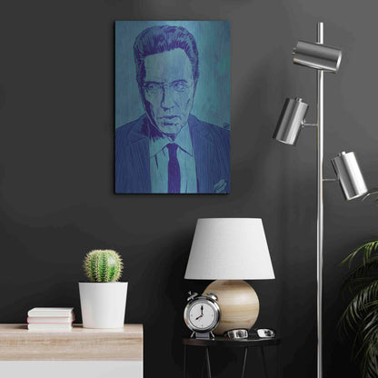 Luxe Metal Art 'CWalken 2' by Giuseppe Cristiano, Metal Wall Art,16x24