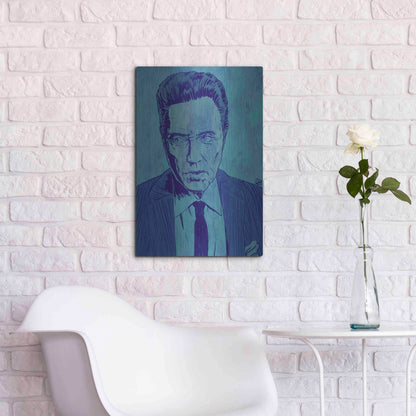 Luxe Metal Art 'CWalken 2' by Giuseppe Cristiano, Metal Wall Art,16x24