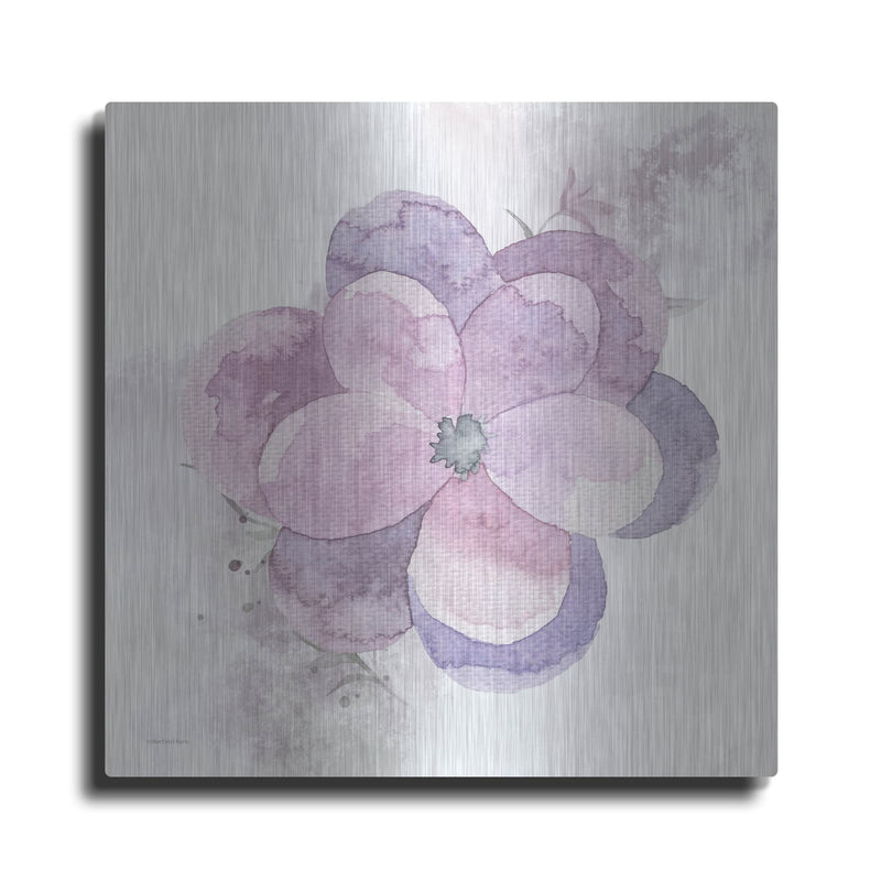 'Cottage Pansy' by Bluebird Barn – Metal Wall Art