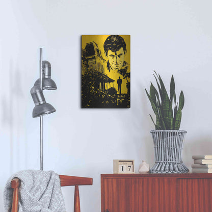 Luxe Metal Art 'Psycho' by Giuseppe Cristiano, Metal Wall Art,16x24