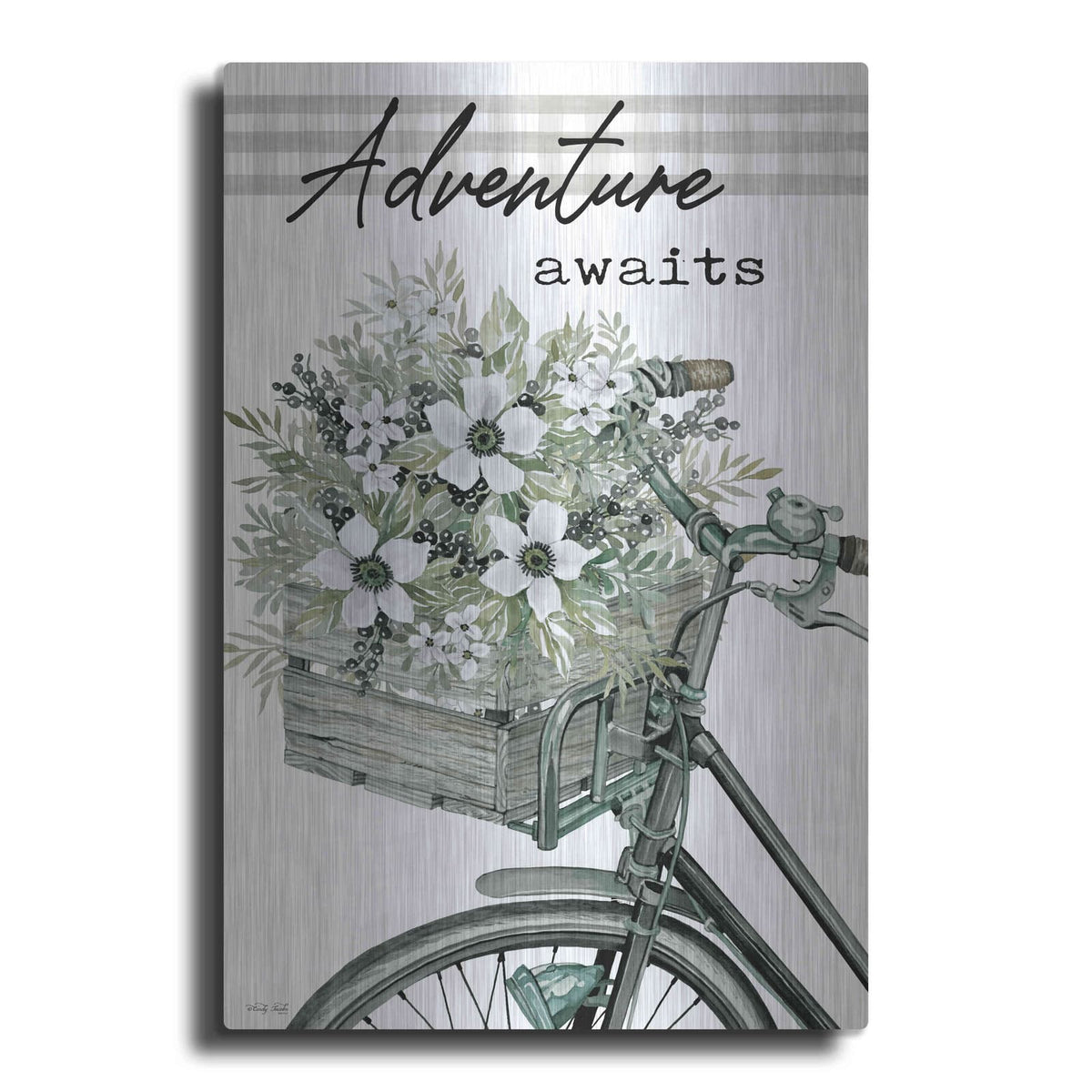 'Adventure Awaits 2' by Cindy Jacobs – Metal Wall Art