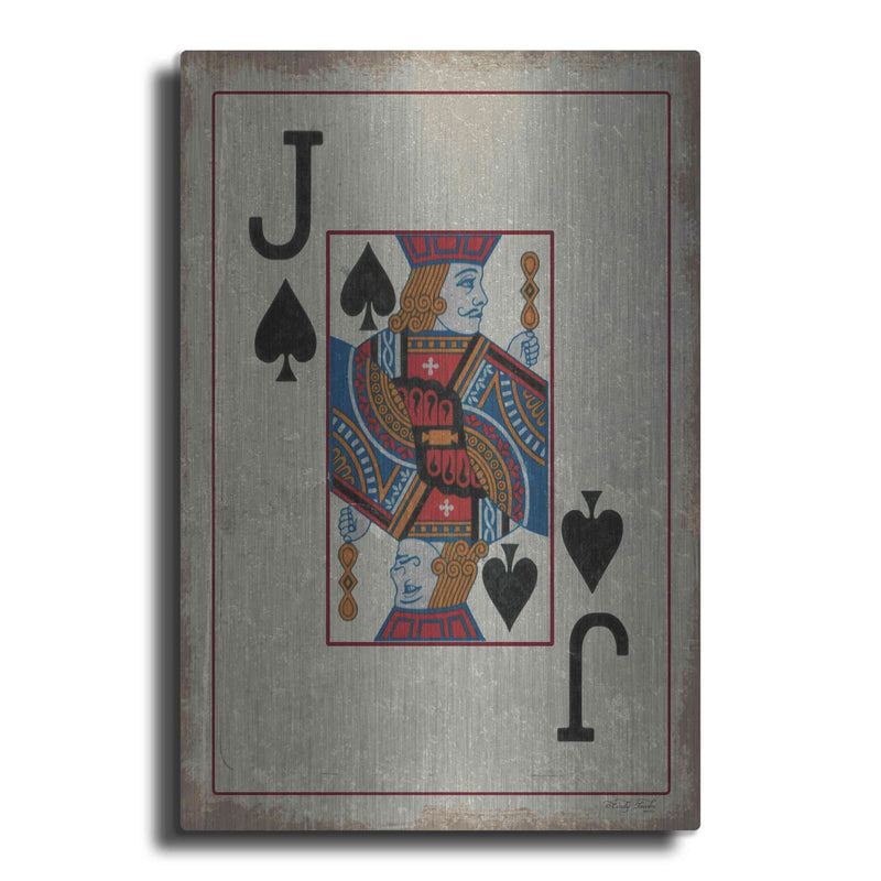 'Jack of Spades' by Cindy Jacobs – Metal Wall Art