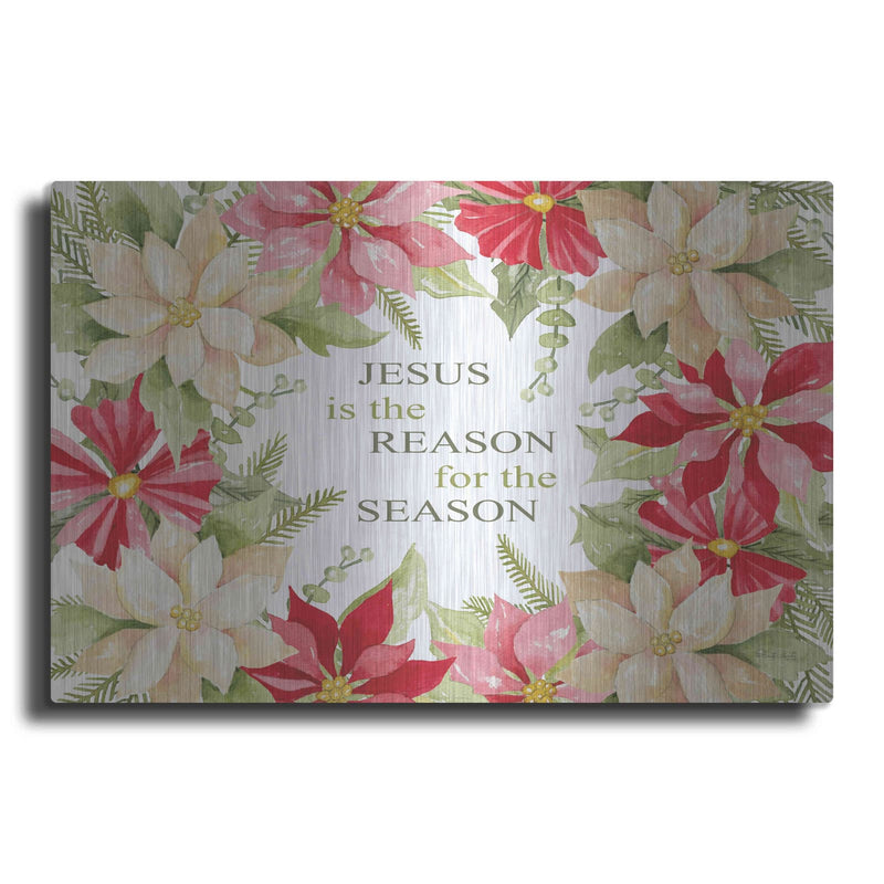 'Jesus is the Reason For the Season' by Cindy Jacobs – Metal Wall Art