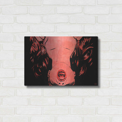 Luxe Metal Art 'O' by Giuseppe Cristiano, Metal Wall Art,24x16