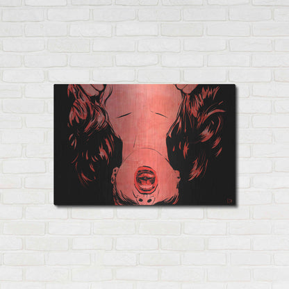 Luxe Metal Art 'O' by Giuseppe Cristiano, Metal Wall Art,36x24