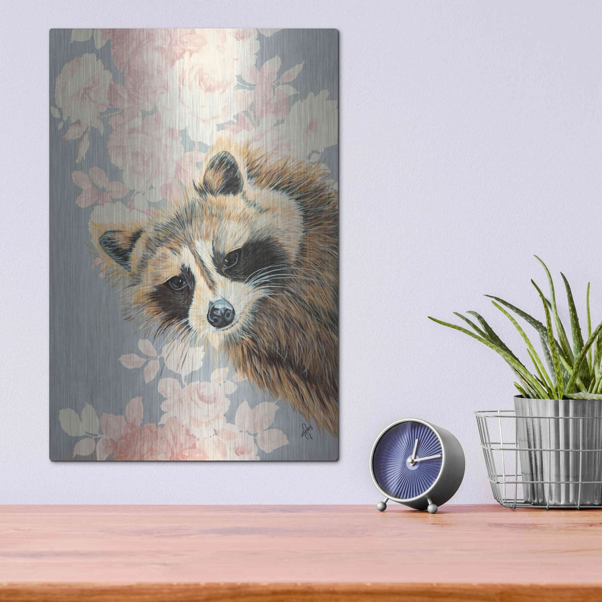 'Mischievous Mac' by Diane Fifer – Metal Wall Art, 12x16 room view