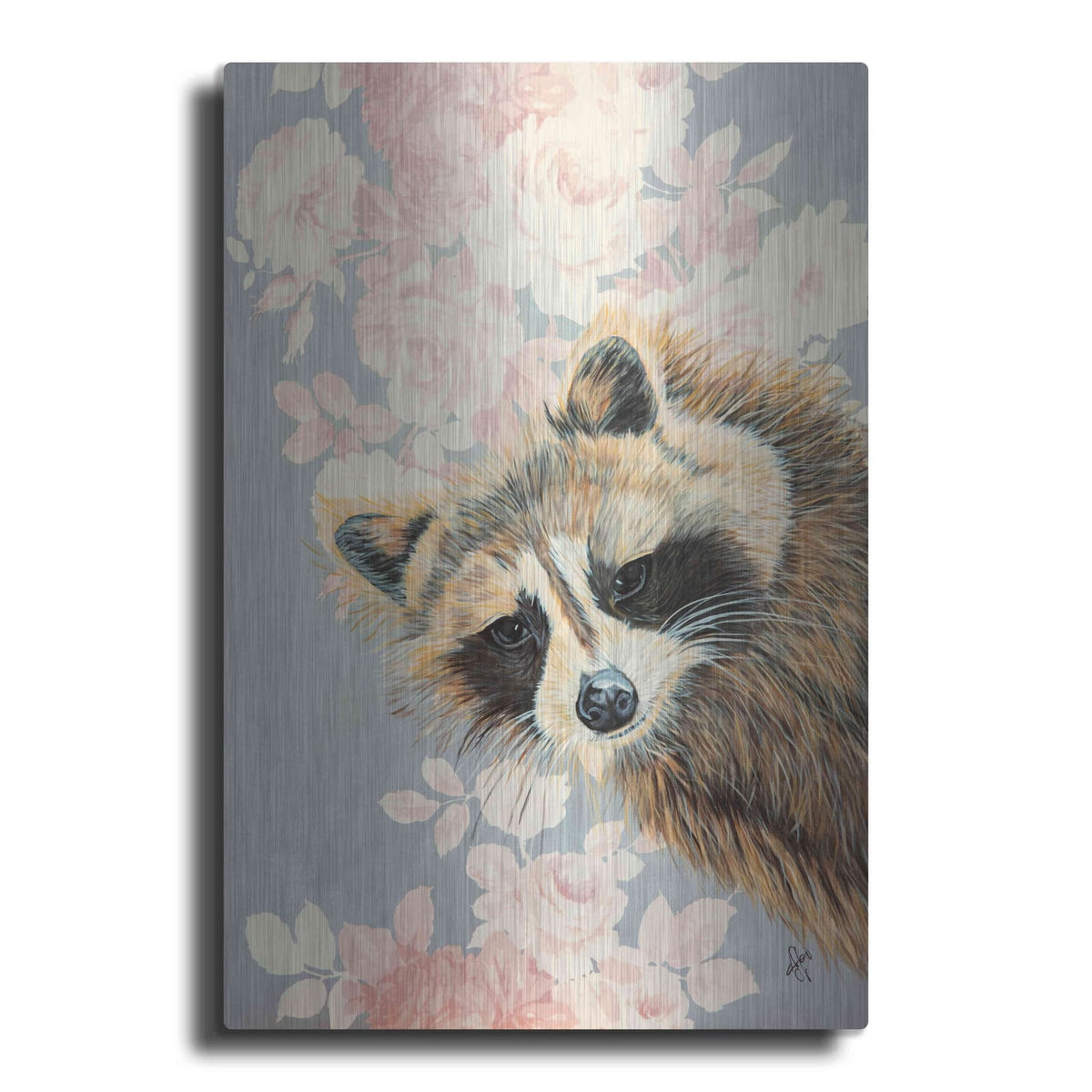 'Mischievous Mac' by Diane Fifer – Metal Wall Art