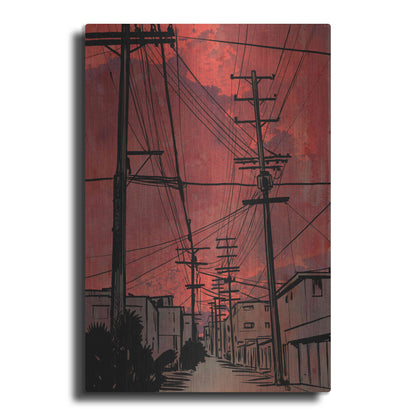 Luxe Metal Art 'Wires 3' by Giuseppe Cristiano, Metal Wall Art