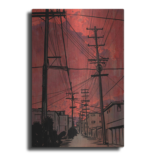 Luxe Metal Art 'Wires 3' by Giuseppe Cristiano, Metal Wall Art