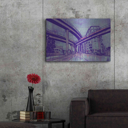 Luxe Metal Art 'Rome 1' by Giuseppe Cristiano, Metal Wall Art,36x24