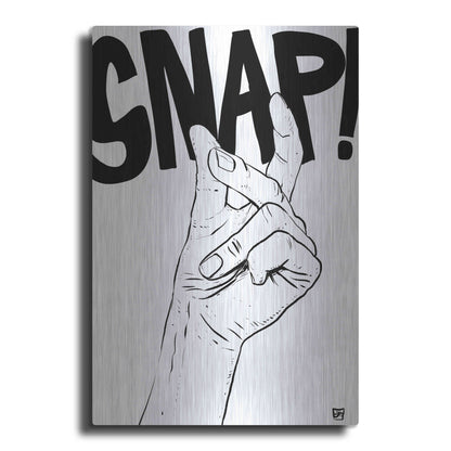 Luxe Metal Art 'Snap' by Giuseppe Cristiano, Metal Wall Art