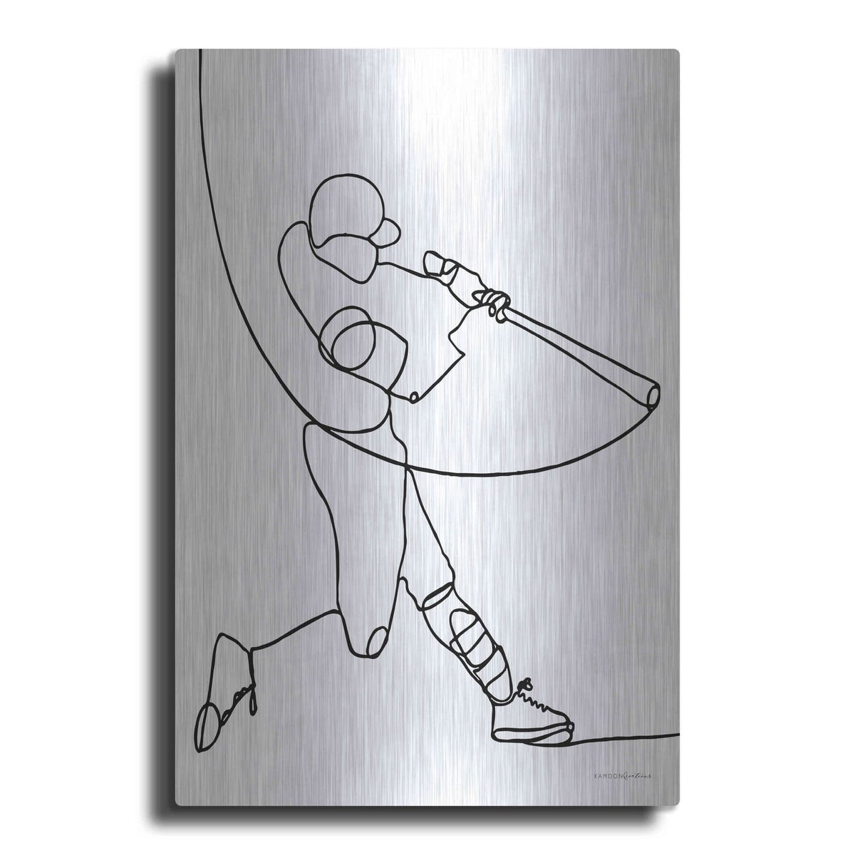 'Grand Slam' by Kamdon Kreations – Metal Wall Art