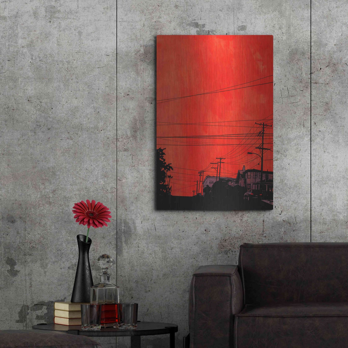 Luxe Metal Art 'Cars 12' by Giuseppe Cristiano, Metal Wall Art,24x36