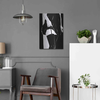 Luxe Metal Art 'Hold On' by Giuseppe Cristiano, Metal Wall Art,16x24