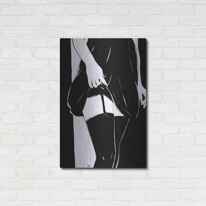 Luxe Metal Art 'Hold On' by Giuseppe Cristiano, Metal Wall Art,24x36