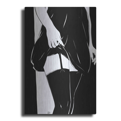 Luxe Metal Art 'Hold On' by Giuseppe Cristiano, Metal Wall Art