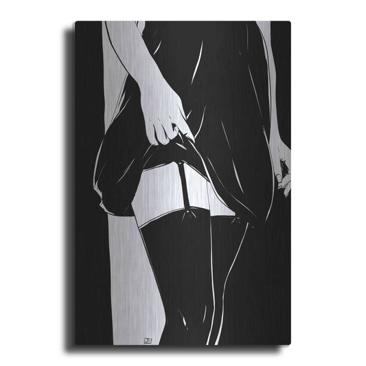 Luxe Metal Art 'Hold On' by Giuseppe Cristiano, Metal Wall Art