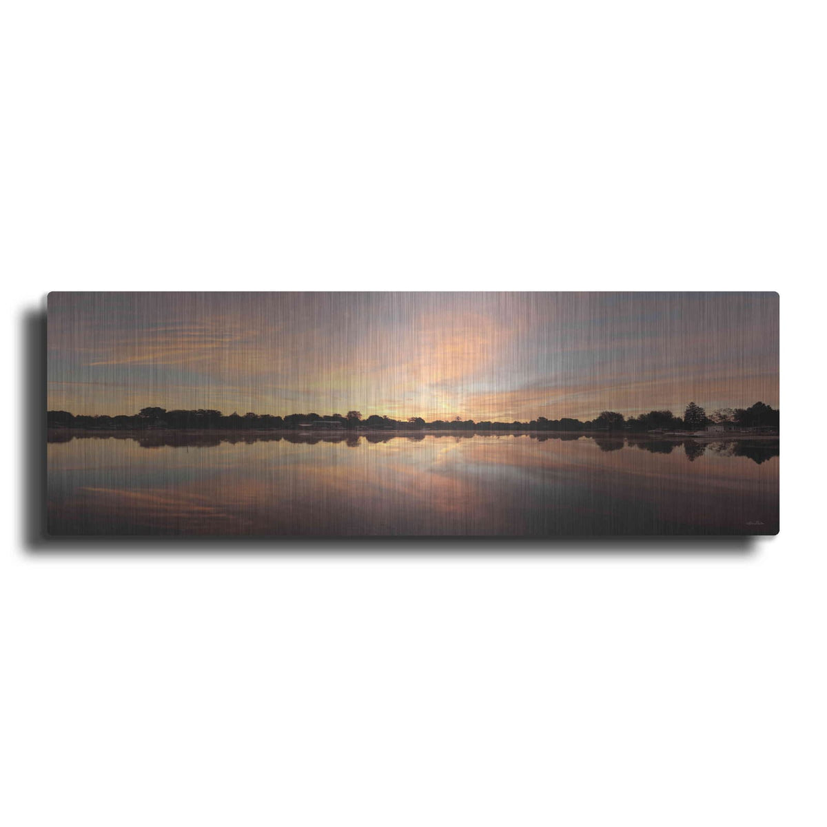 'Bayside Reflections' by Lori Deiter – Metal Wall Art