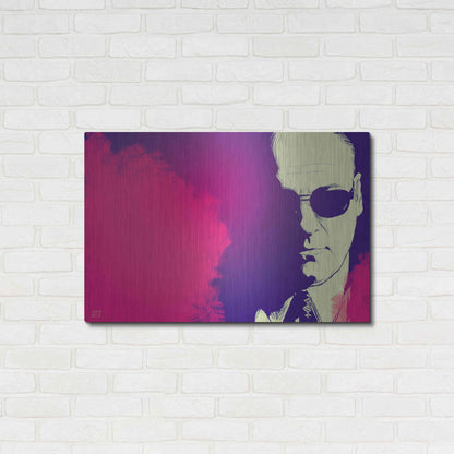 Luxe Metal Art 'JGandolfini' by Giuseppe Cristiano, Metal Wall Art,36x24
