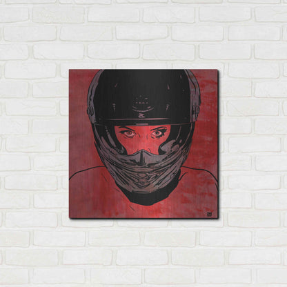 Luxe Metal Art 'Ride' by Giuseppe Cristiano, Metal Wall Art,24x24